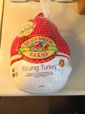 Wrapped Turkey